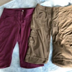 Two Athleta Crop Pants